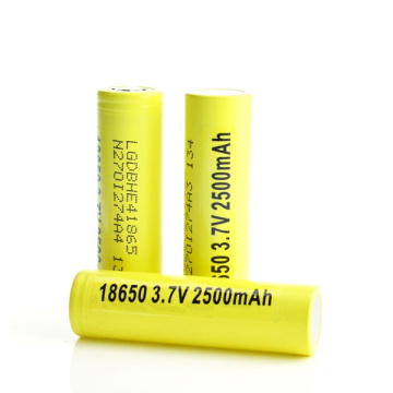 Hochwertige Batterie-Werkzeuge 18650 Computer-Batterien 2500mAh LG He4 3.7V Die Li-Ion 18650 Batterie